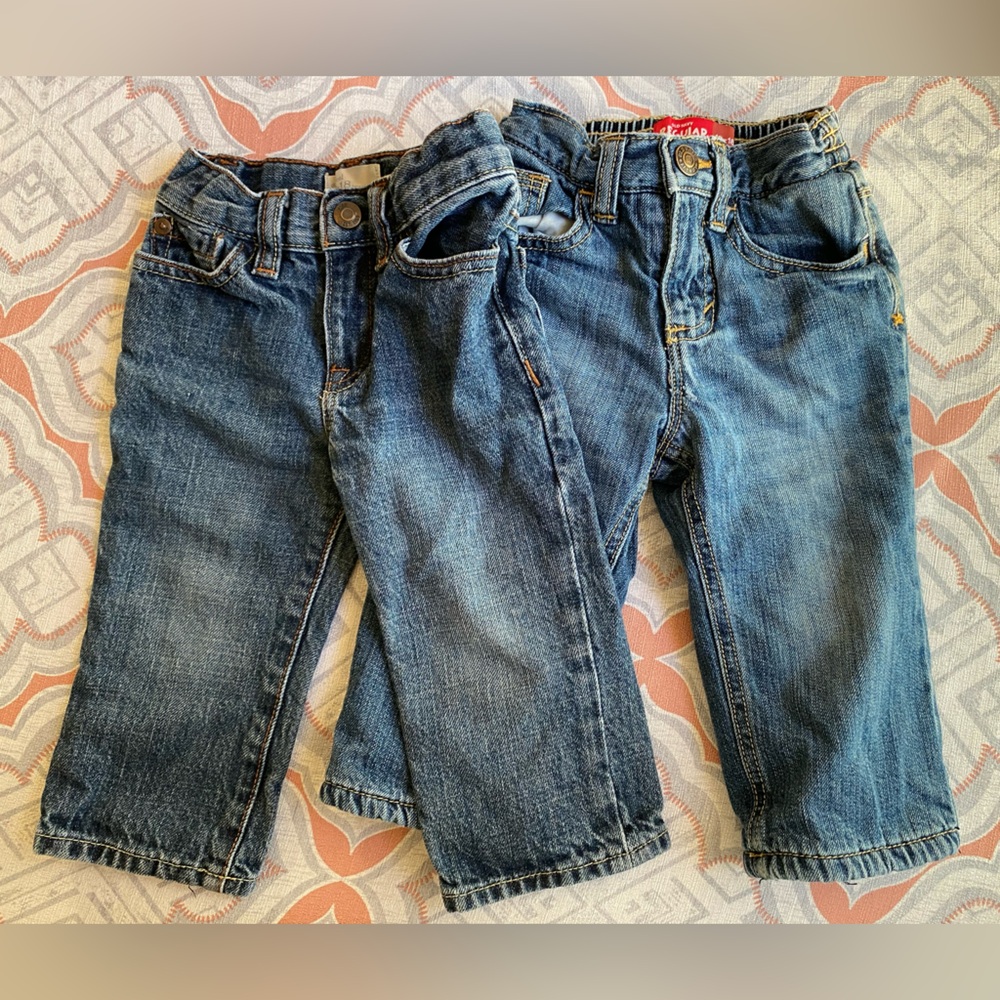 bundle of (2) baby Jeans
